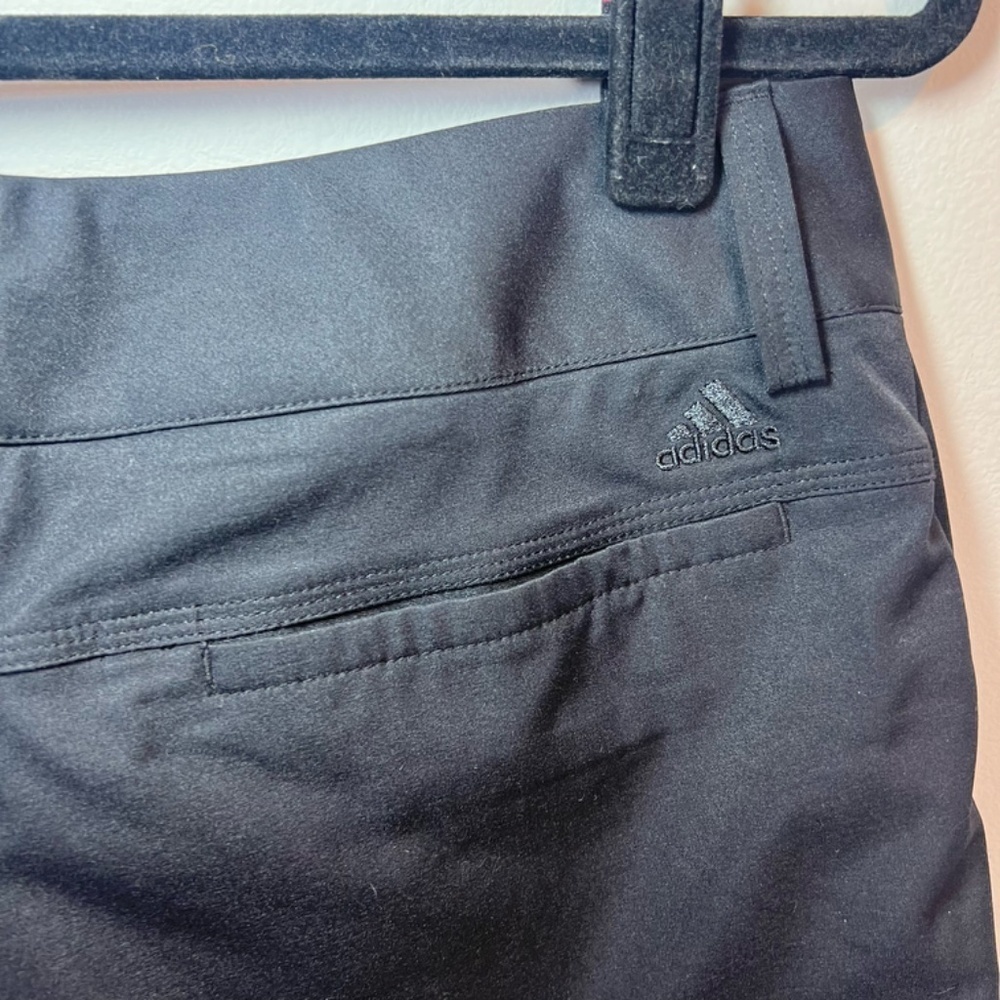 Adidas Women’s Climalite Bermuda Golf Shorts Black Pockets Stretch Athletic Sz 4 - Picture 10 of 11